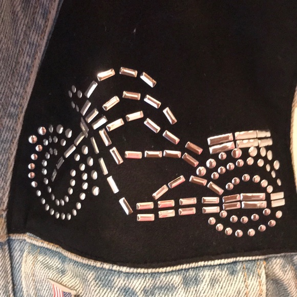 Scottsdale Images Route 66 Jean Jacket Vest - Picture 4 of 8